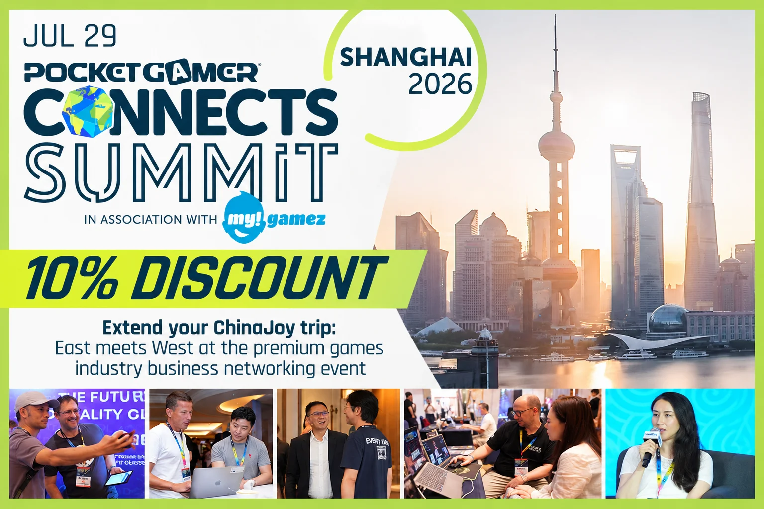 Connect with Global Games Leaders at Pocket Gamer Connects Summit Shanghai 2026