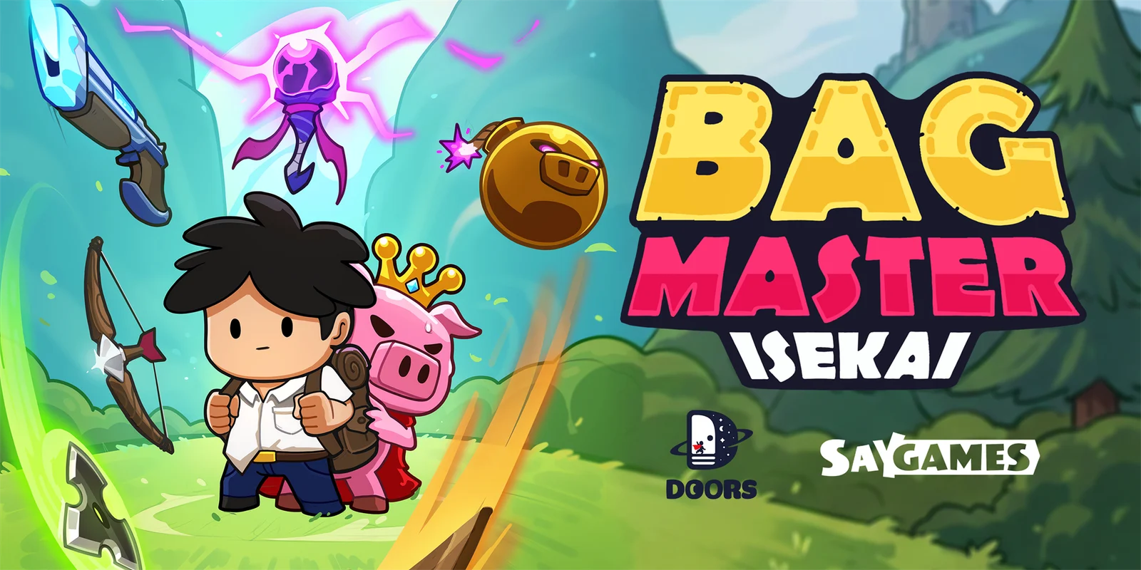 SayGames Partners with Doors Studio to Publish BagMaster Isekai