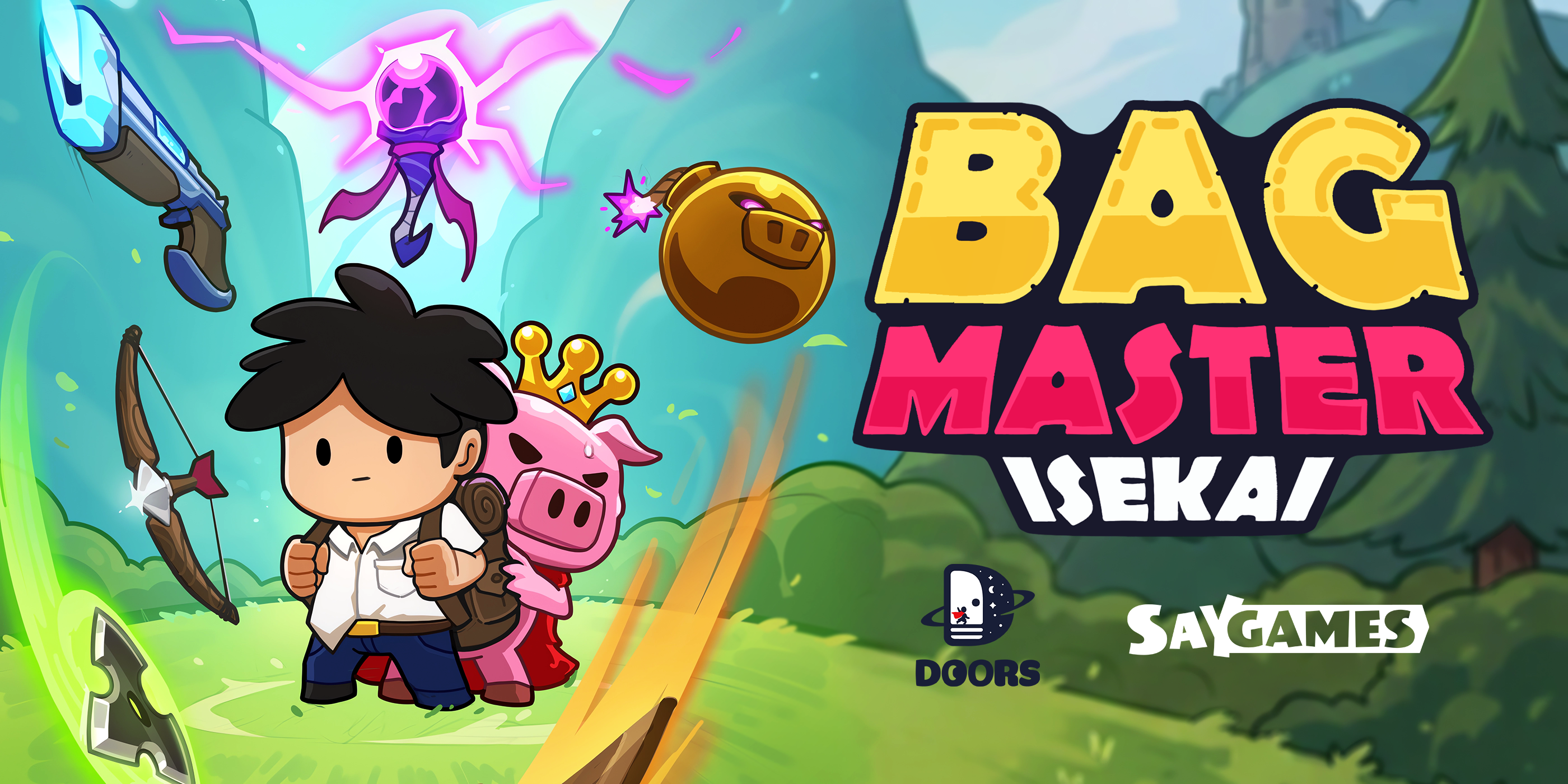 SayGames Partners with Doors Studio to Publish BagMaster Isekai